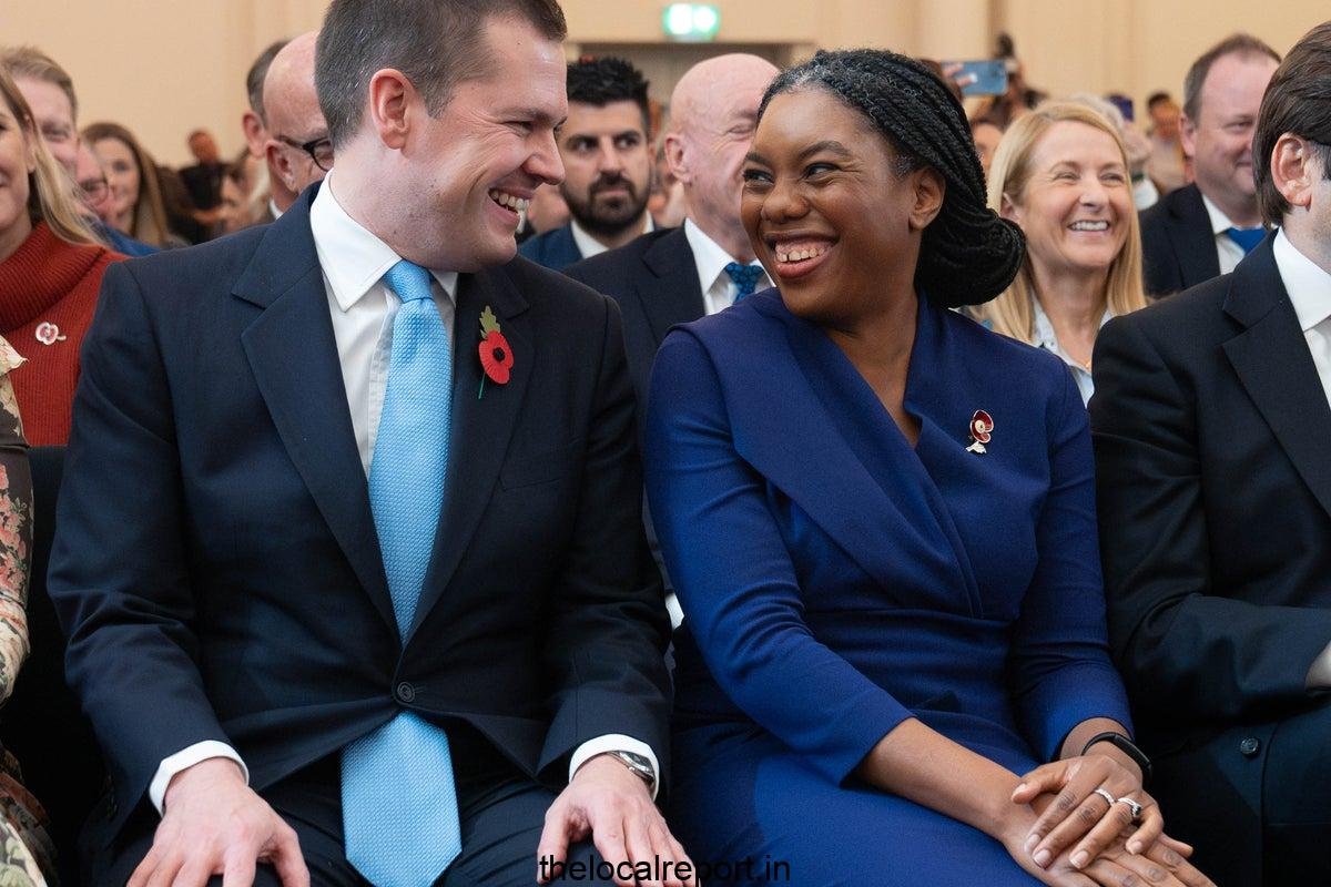 Kemi Badenoch says Robert Jenric's views are 'my thoughts'.
