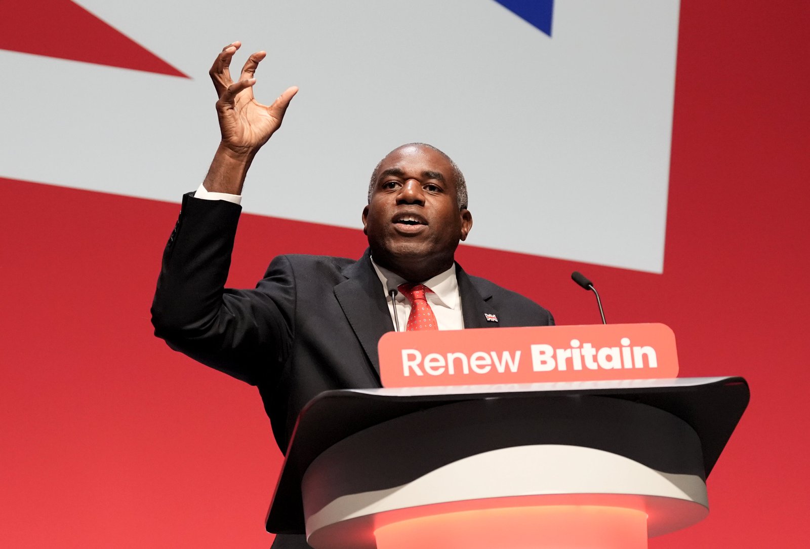 Deputy Prime Minister David Lami said that the policy of reform was racist (Stephen Rousseau/PA)