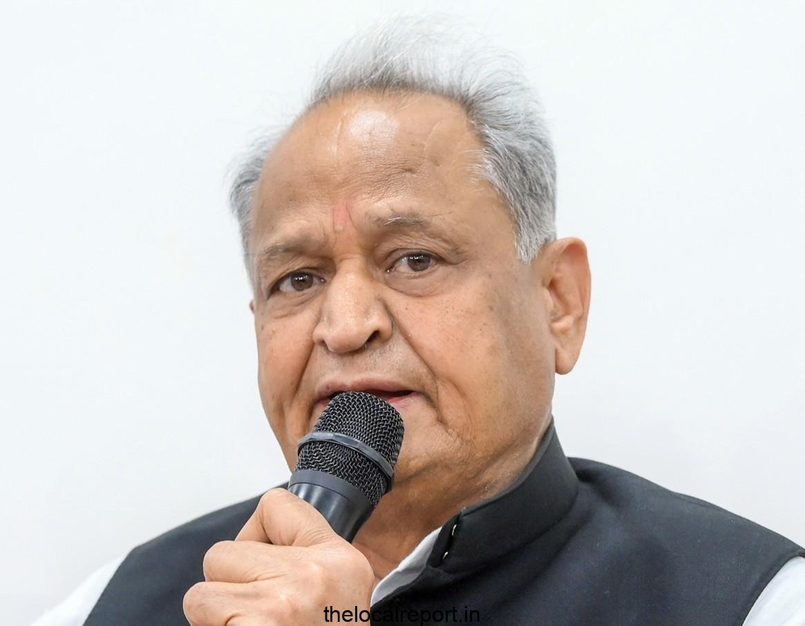 Ashok Gehlot condemns RSS program at Rajasthan University, police role