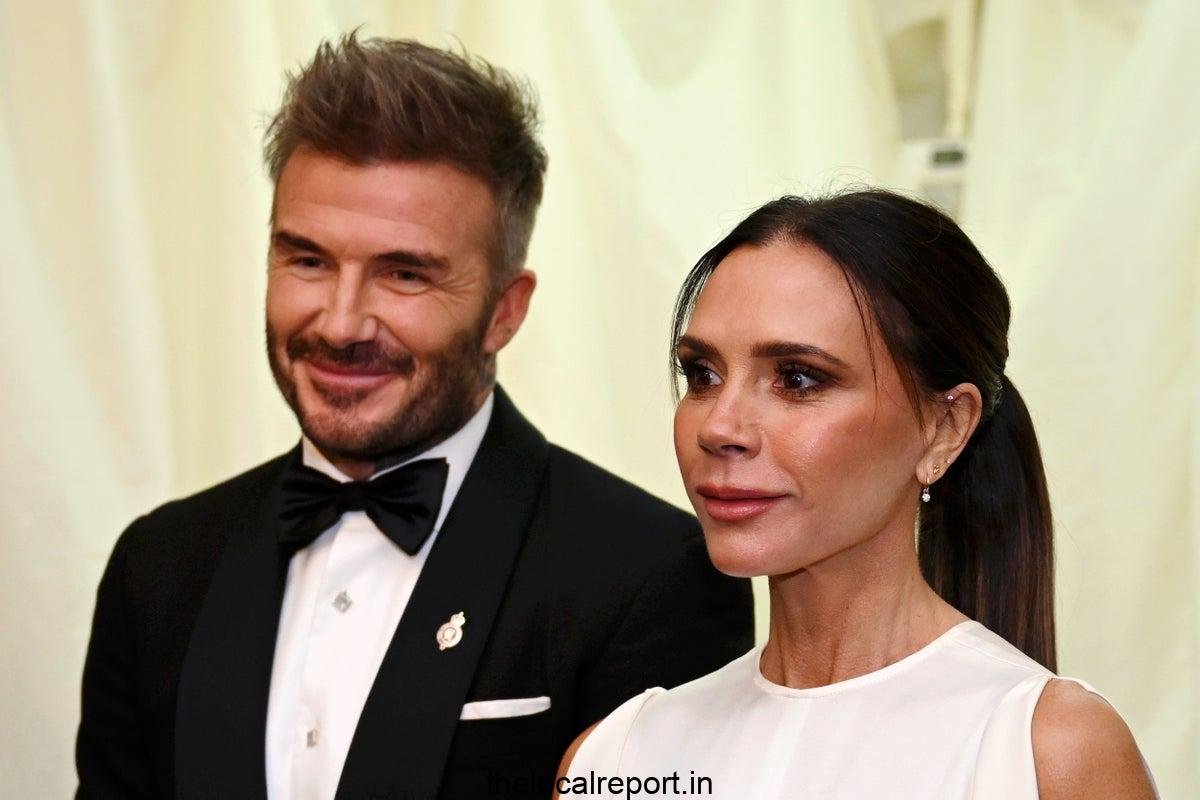 Beckham family supports Victoria at Paris Fashion Week