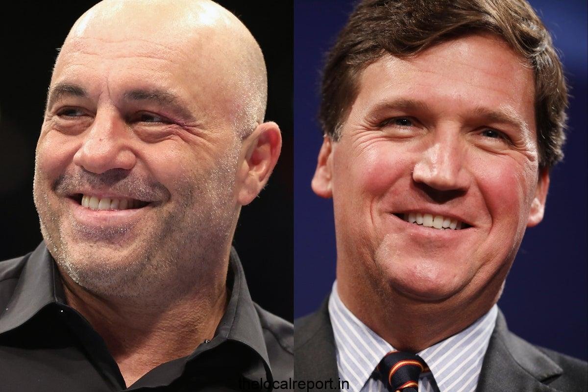 Between the podcasts, which Rogan and Tucker Carlson hosted for the New Golden Globe Award