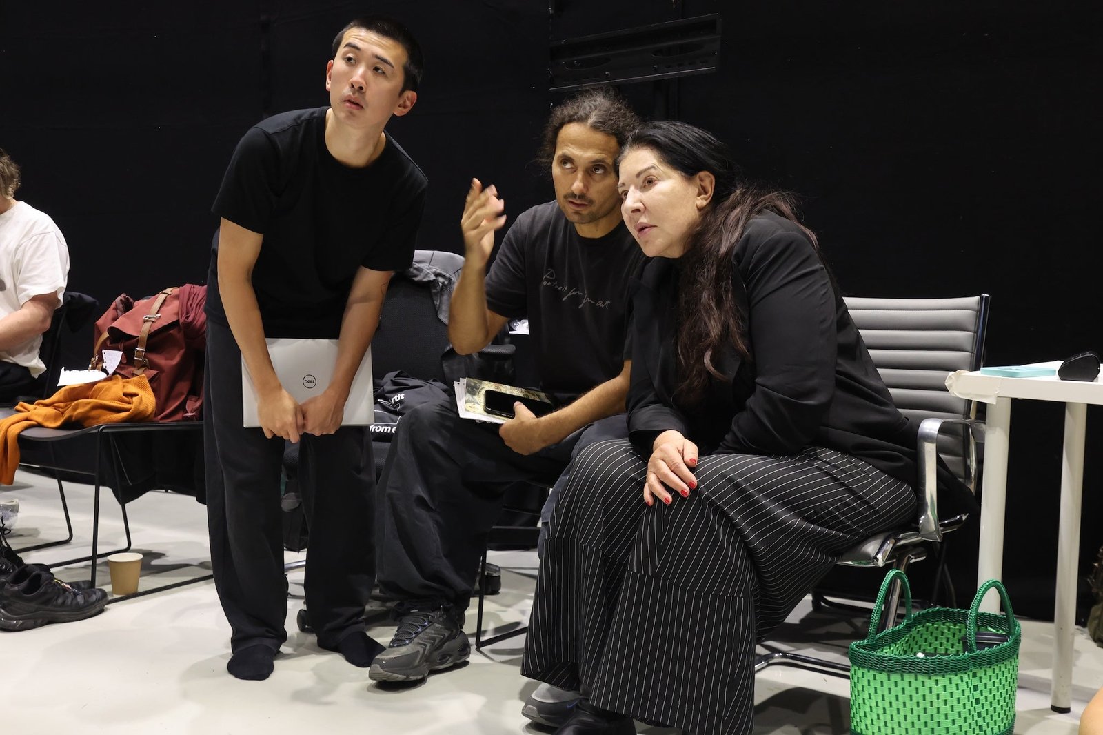 Marina Abramovic in rehearsals for ‘Balkan Erotic Epic’