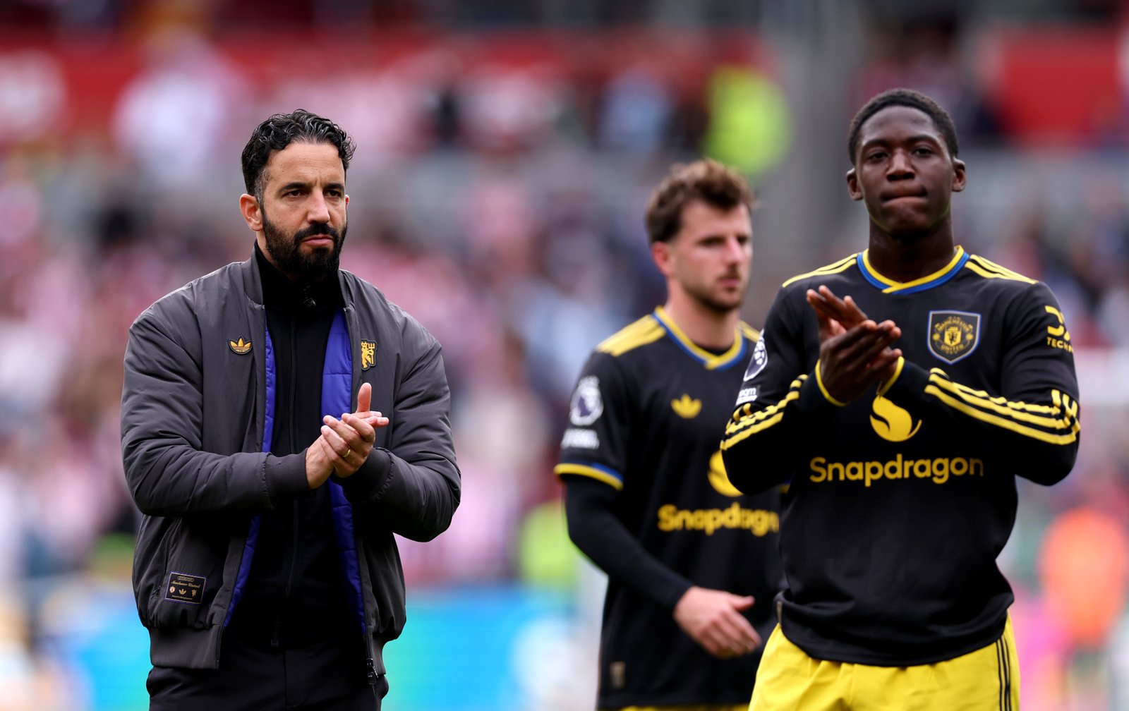 Ruben Amorim appreciated distant fans after Manchester United's defeat in Brentford