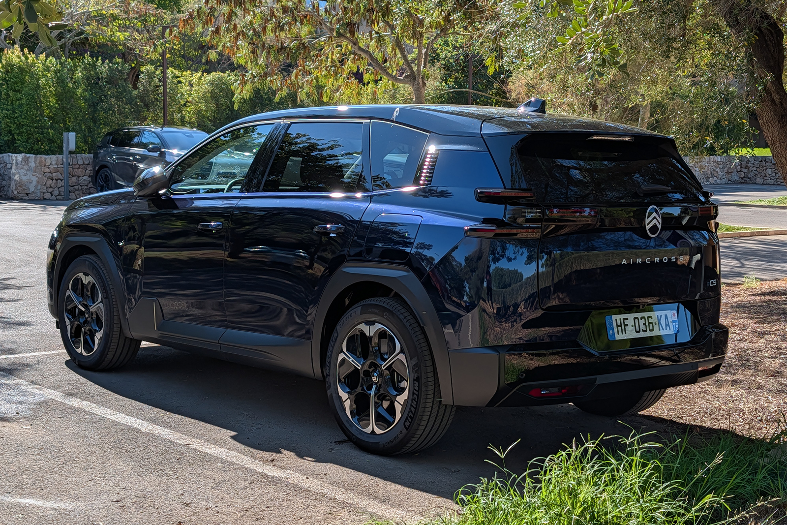 The new C5 cuts the shape of a muscle with its wide arches and 20in wheels