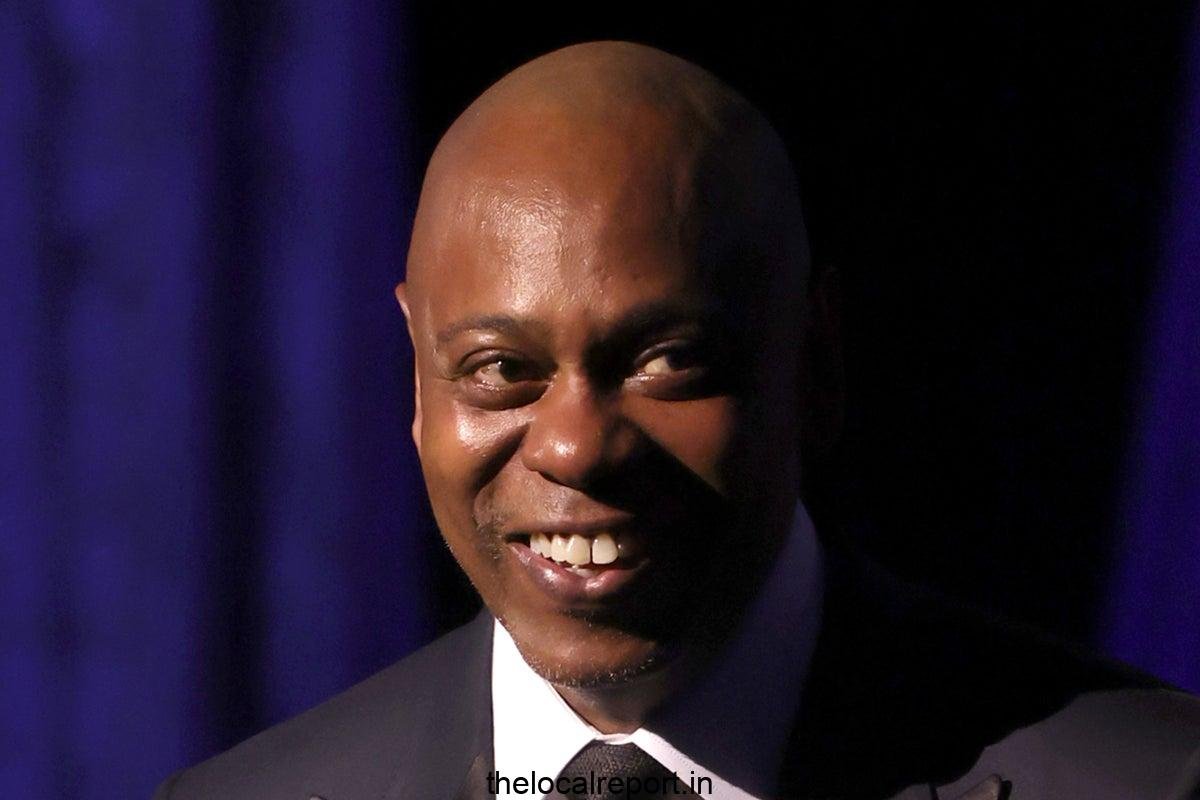 Dave Chappell says that free speech is being attacked in America on stage in Saudi Arabia