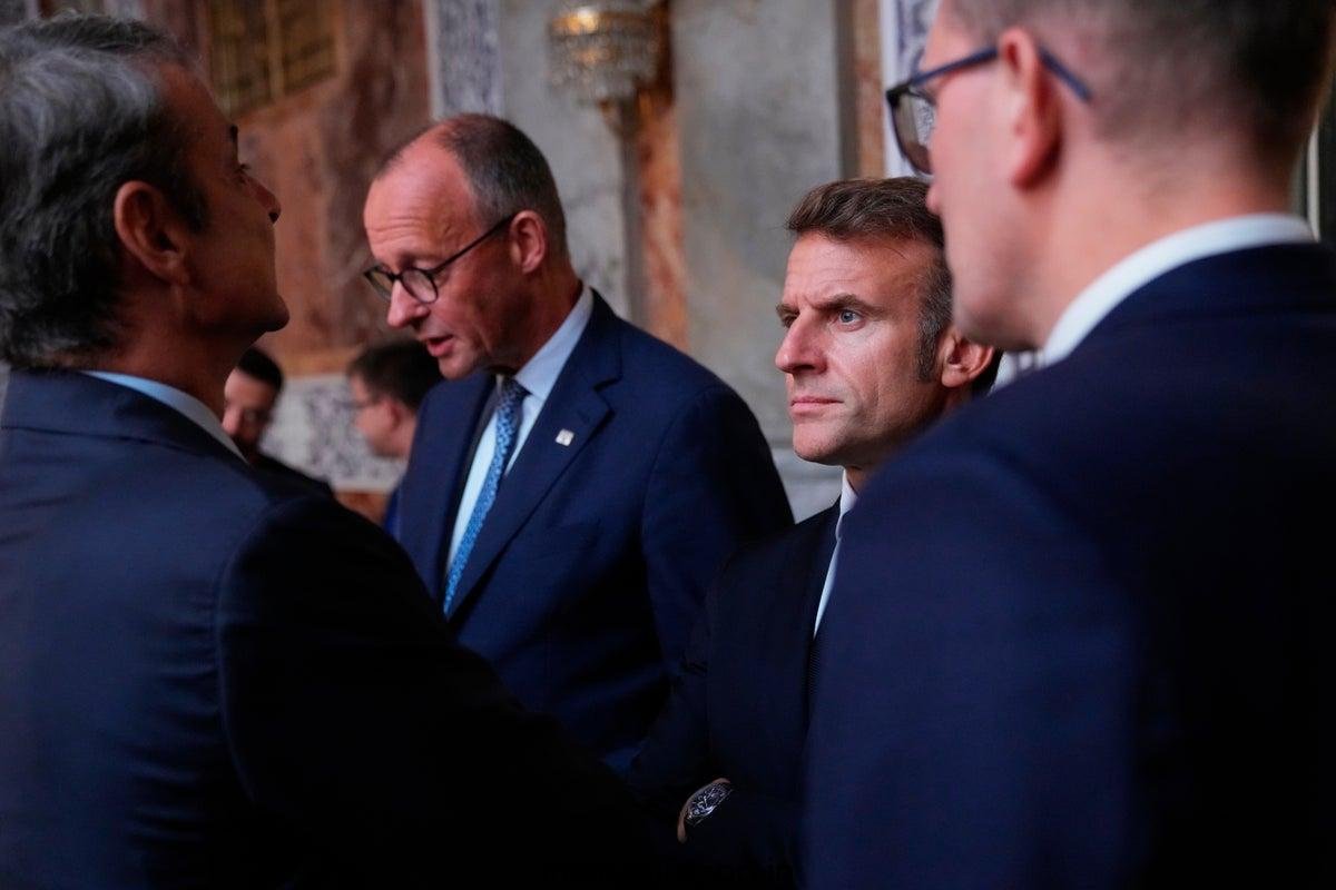European Union leaders consider using the seized Russian property to give loans to Ukraine