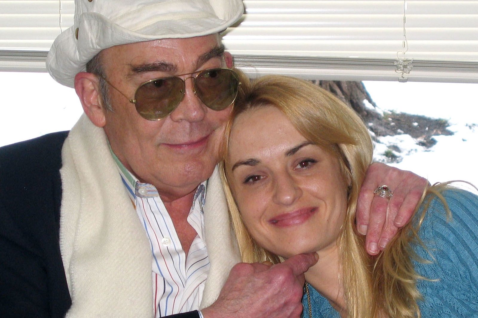Journalist Hunter S. Thompson's death is being reviewed by Colorado officials, 20 years later after he was passed at the request of her widow, Anita Thompson (right)