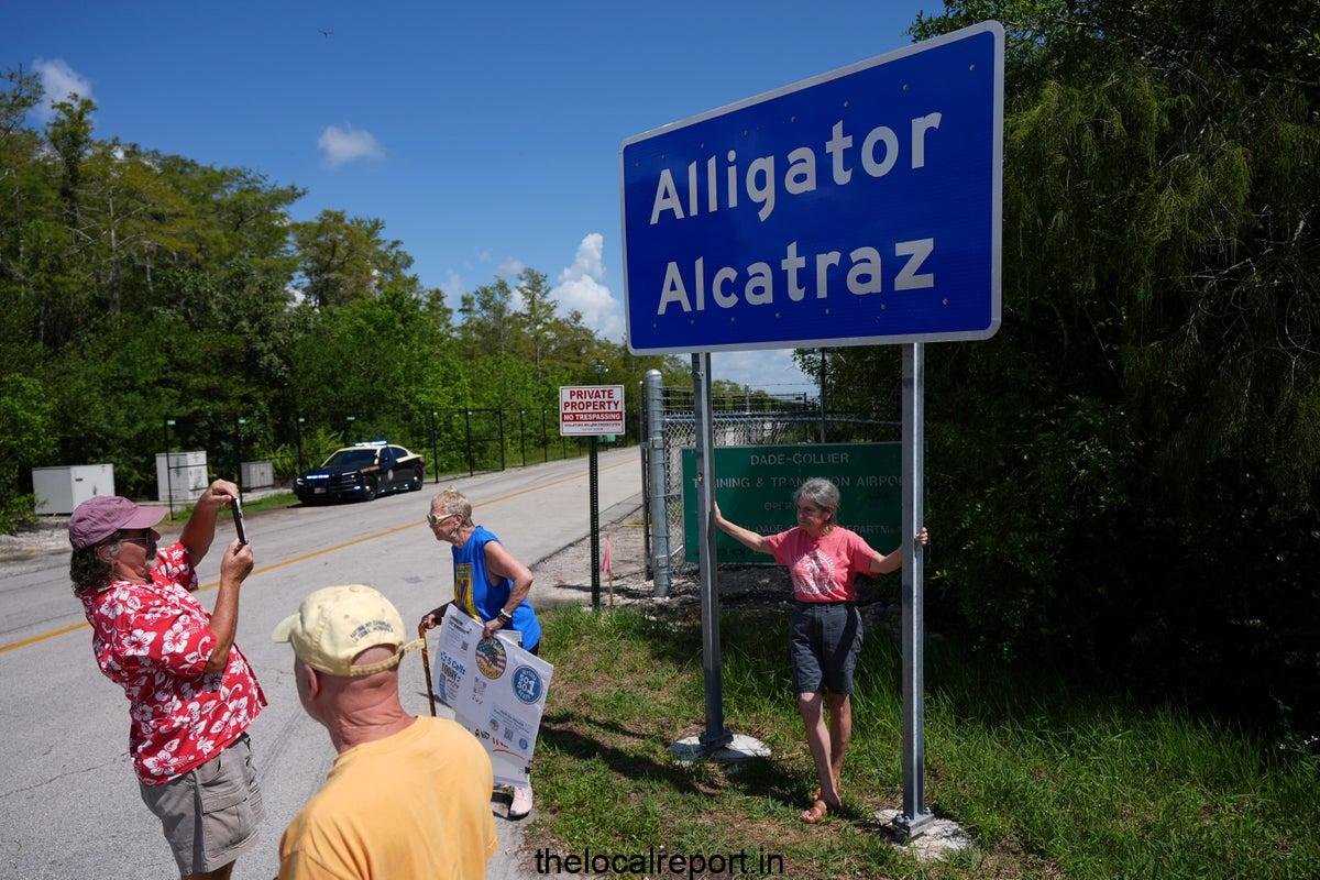 Florida receives $ 608 million reimbursement for 'crocodile Alkatraz' cost