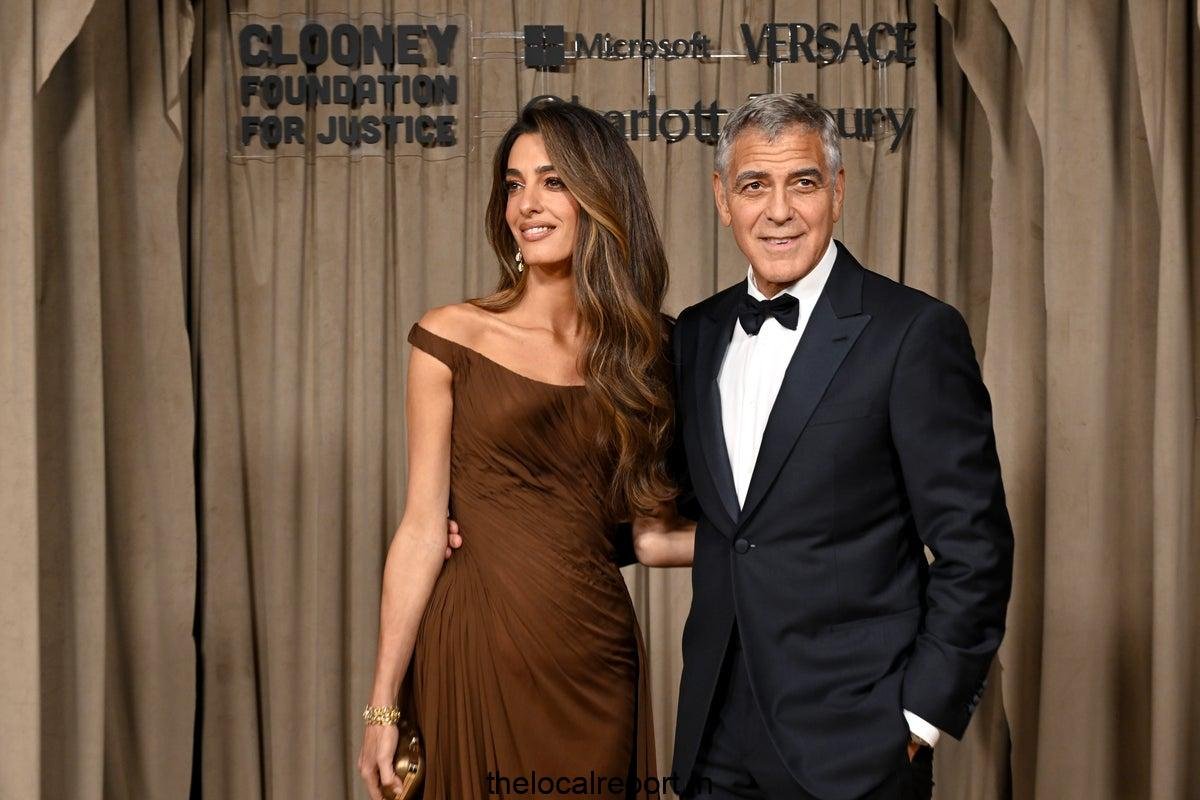 George and Amal Clooney hosted Star-Staded Awards to honor 'Bahadur' campaigners