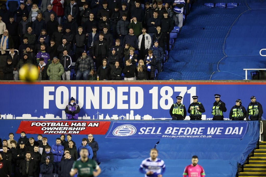 'We sell before us' - Fans of reading were afraid that they would go under their club