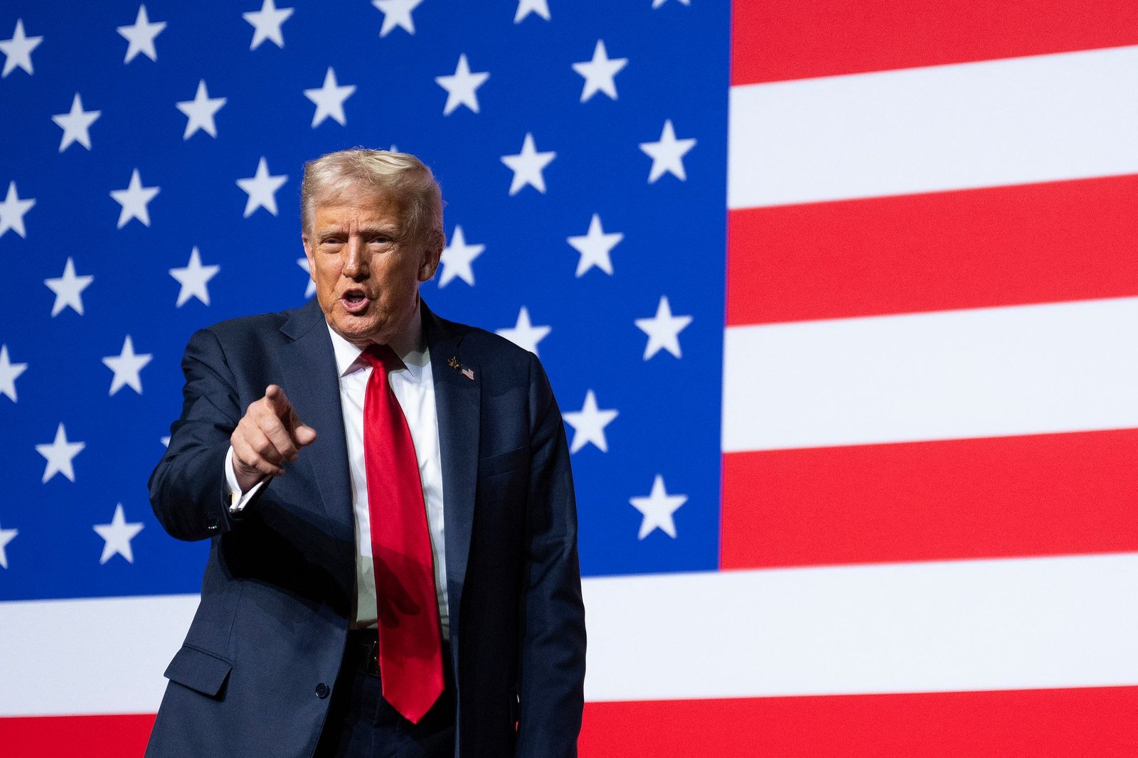 President Donald Trump will host a large naval festival later this week, while the military government went without payment