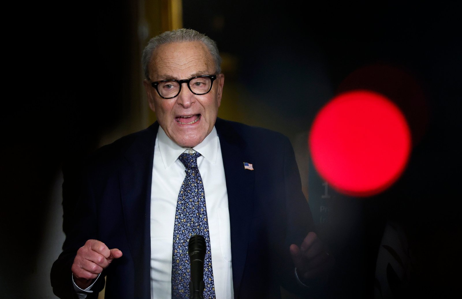 Amidst the ongoing government shutdowns, Republican has claimed that Democrats are emphasizing on the health benefits for unspecified immigrants, which cannot legally reach federal healthcare programs. Democrats, including the Senate Minority Leader Chak Shumar (painted), have exploded the claim as 'total, absolute, effigy lies'.
