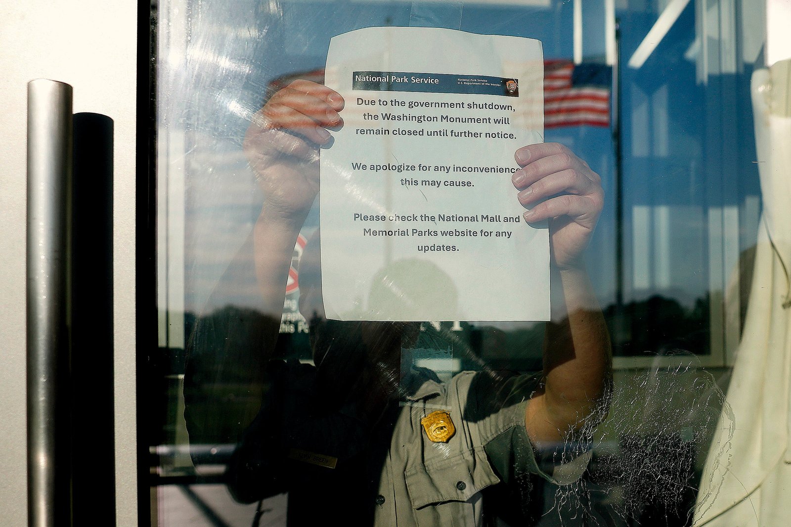 During a government shutdown, non-essential functions of the government, such as national parks, close