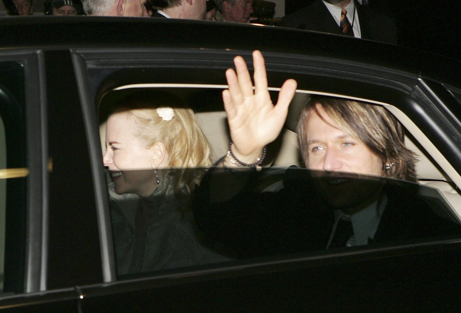 Newlyweds Nicole Kidman and Keith Uban painted in June 2006