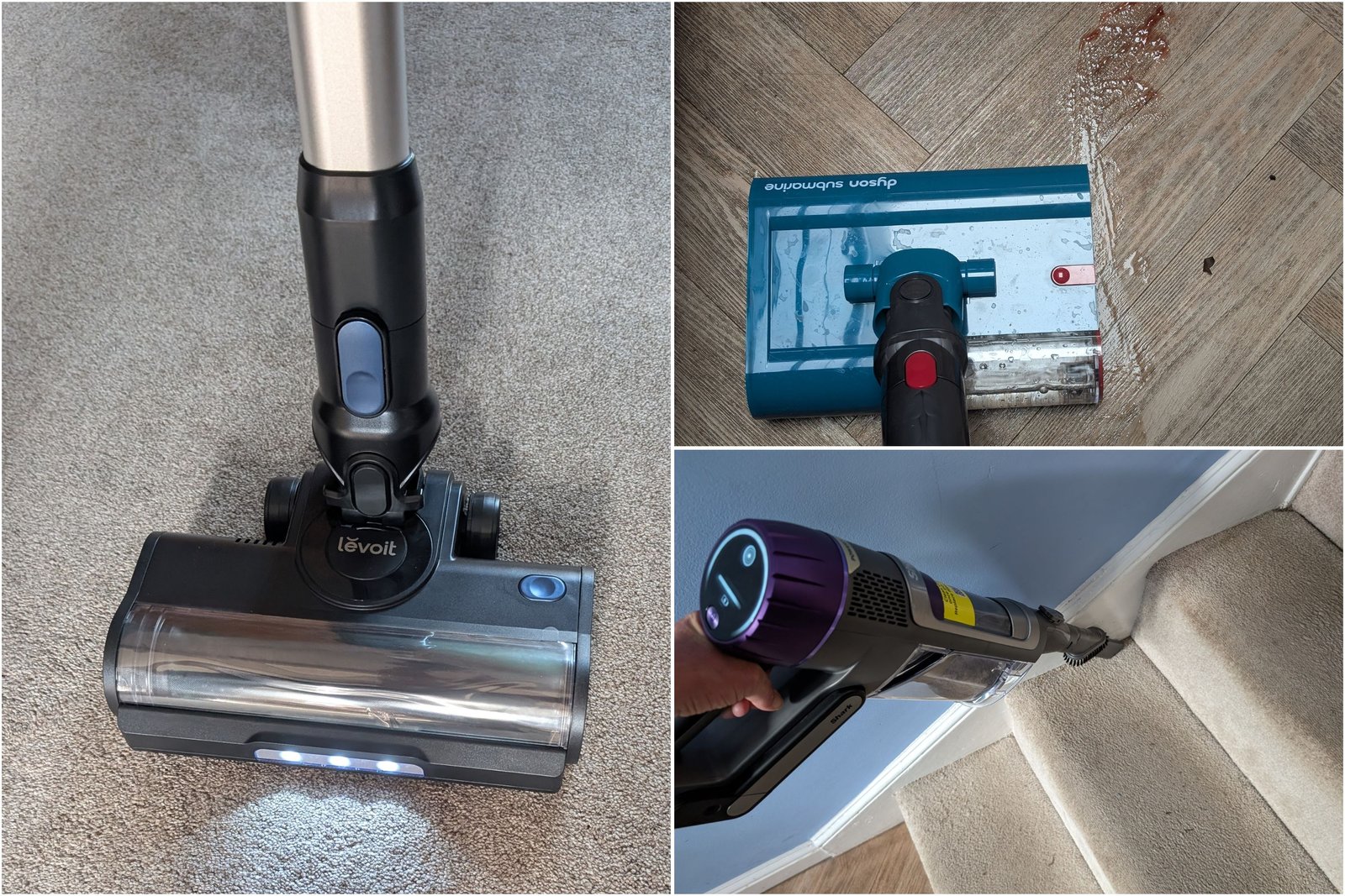 I put a series of cordless vacuums for testing around my house