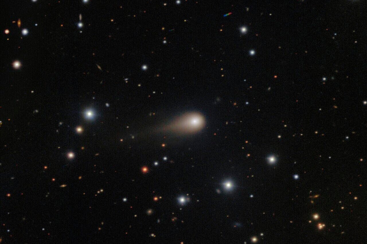 This image is made from many exposure and provided by NSF's Noirlb