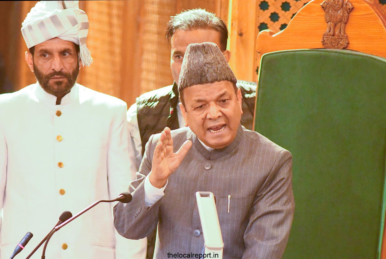 J&K Asembly Speaker says that MLA Malik can participate in the session taken into custody if court or government permit
