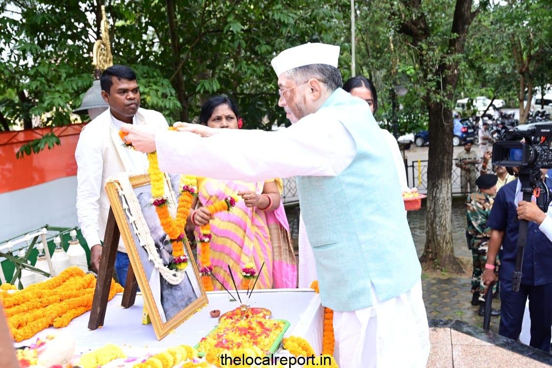 Jharkhand Governor, CM paid tribute to Mahatma Gandhi and Lal Bahadur Shastri on birth anniversary