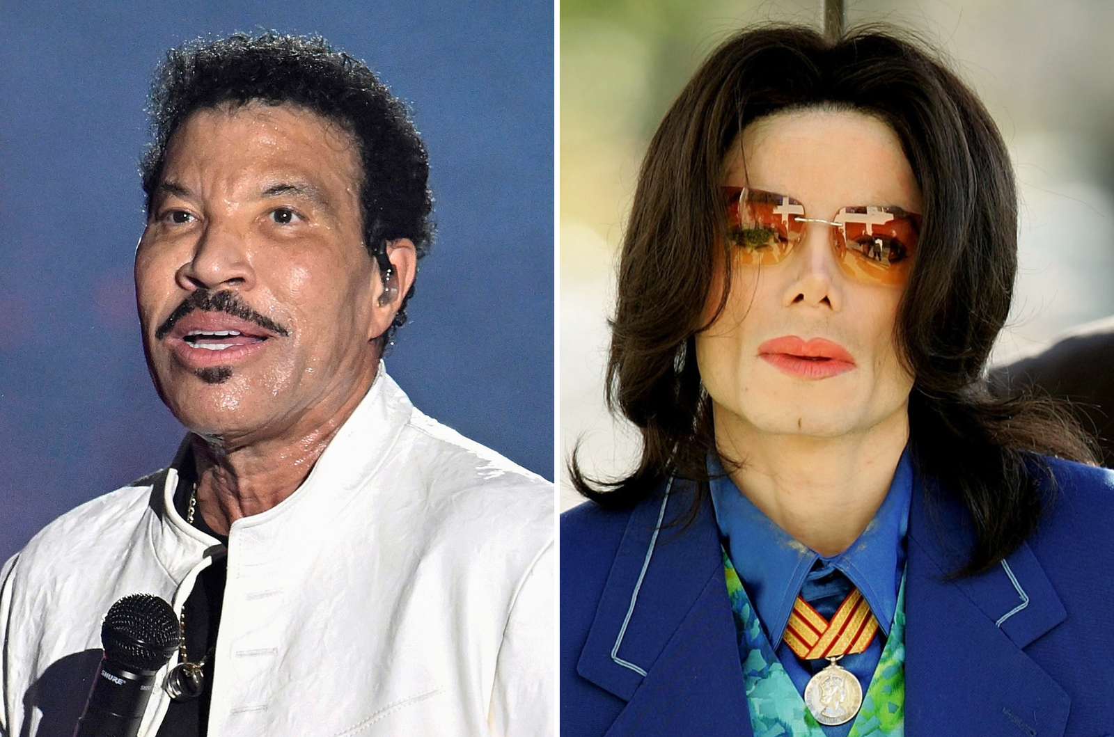 Lionel Richie (left) describes Michael Jackson's poor hygiene habits in his debut memorial, 'Rieli'