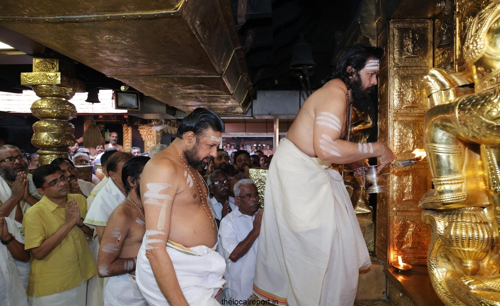 Lopa Sathesan Sabarimala raises questions about offering gold; Former CPI-M TDB president also joins