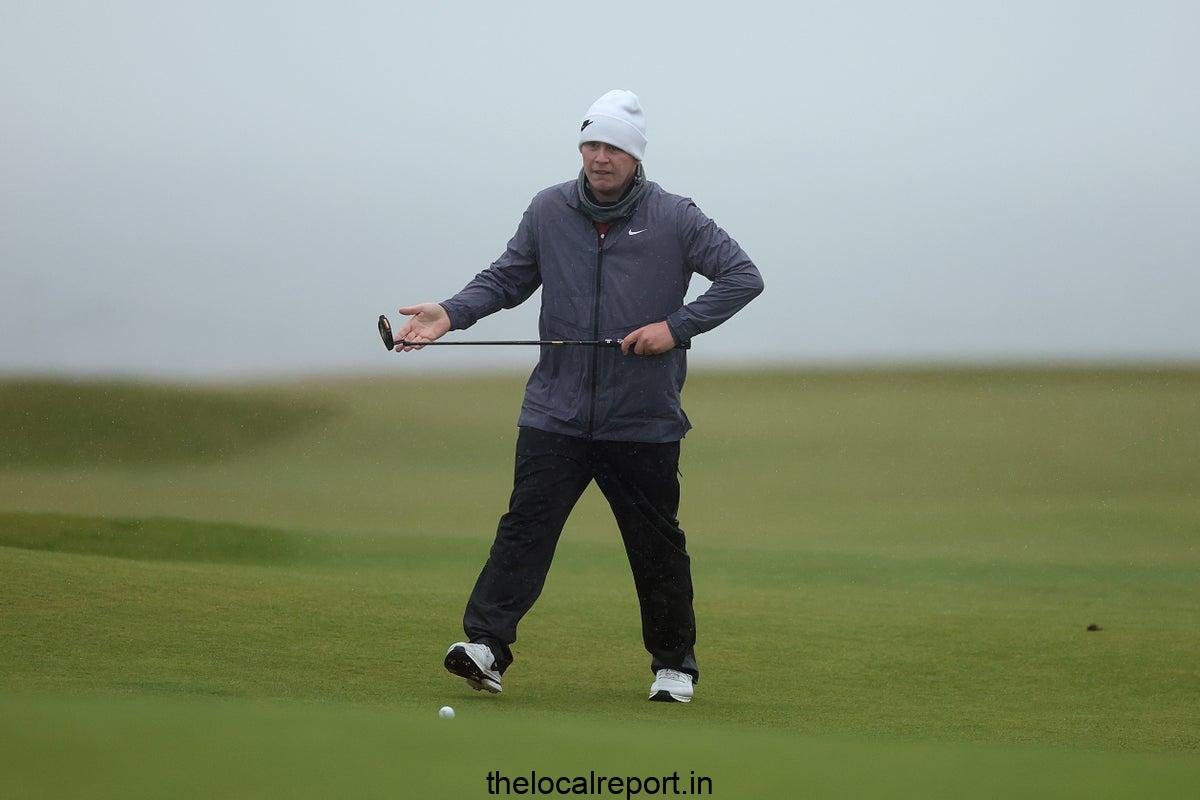 Macintyre Tems Teames Before Playing suspended on Alfred Dunhill Link