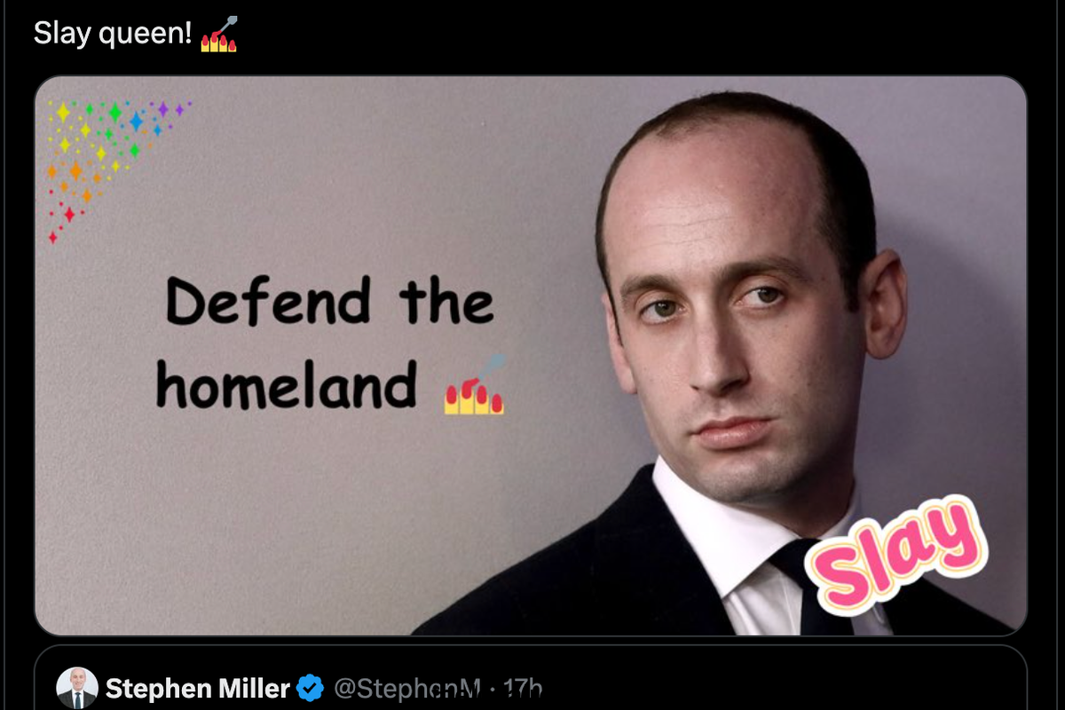 Newsom redeemed Stephen Miller on 'Homeland Defender' call: 'Slenn Queen'