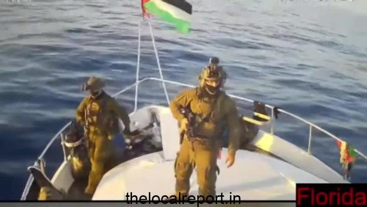 Pal Israeli Military Storm Gaza Assistance Flotilla Ships: Video