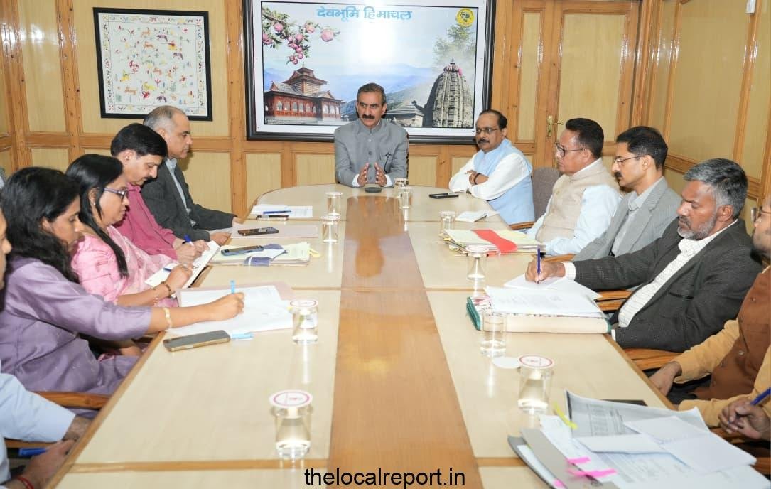 Prepare a report on natural disaster loss as soon as possible, Himachal asks CM officials