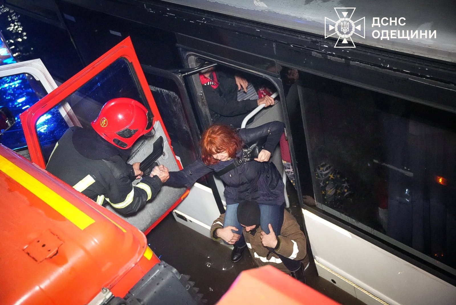 Emergency services saved 362 people, as tens of thousand people were left without electricity