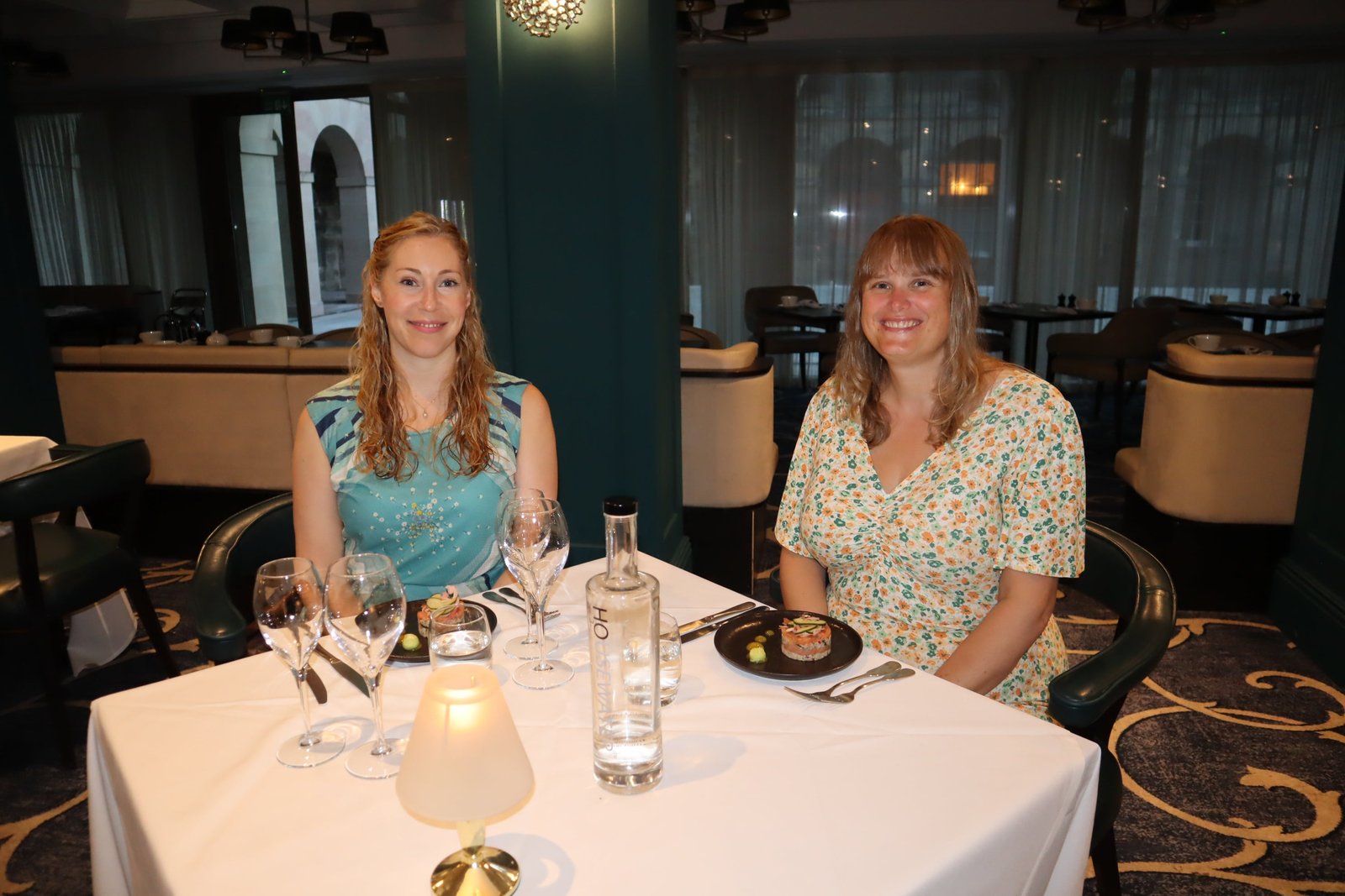 Sara (left) was affected by food in 1789 restaurants