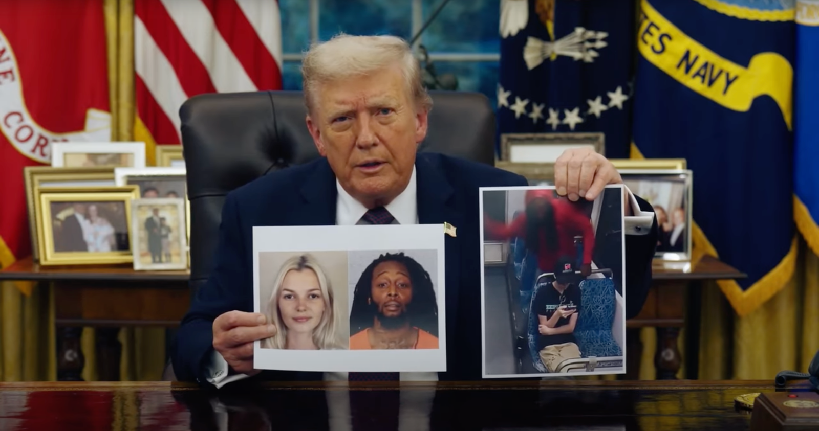 Trump exposed the matter because his purpose is to tighten the crime in America