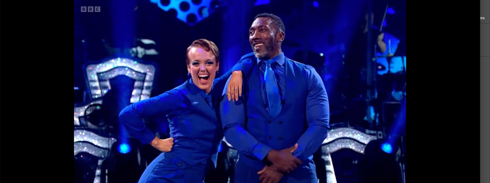 Jimmy Floid Haselbanek strictly with Lauren Okle