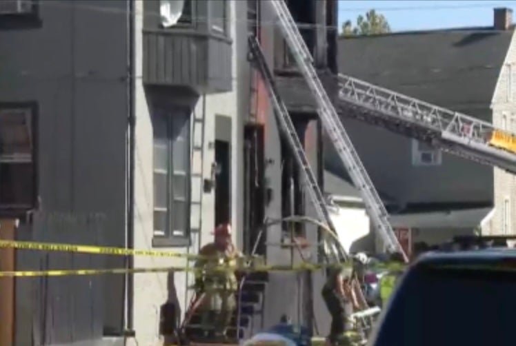 The first respondent was sent to a deadly house fire, only one of the victims to find her four -year -old daughter.