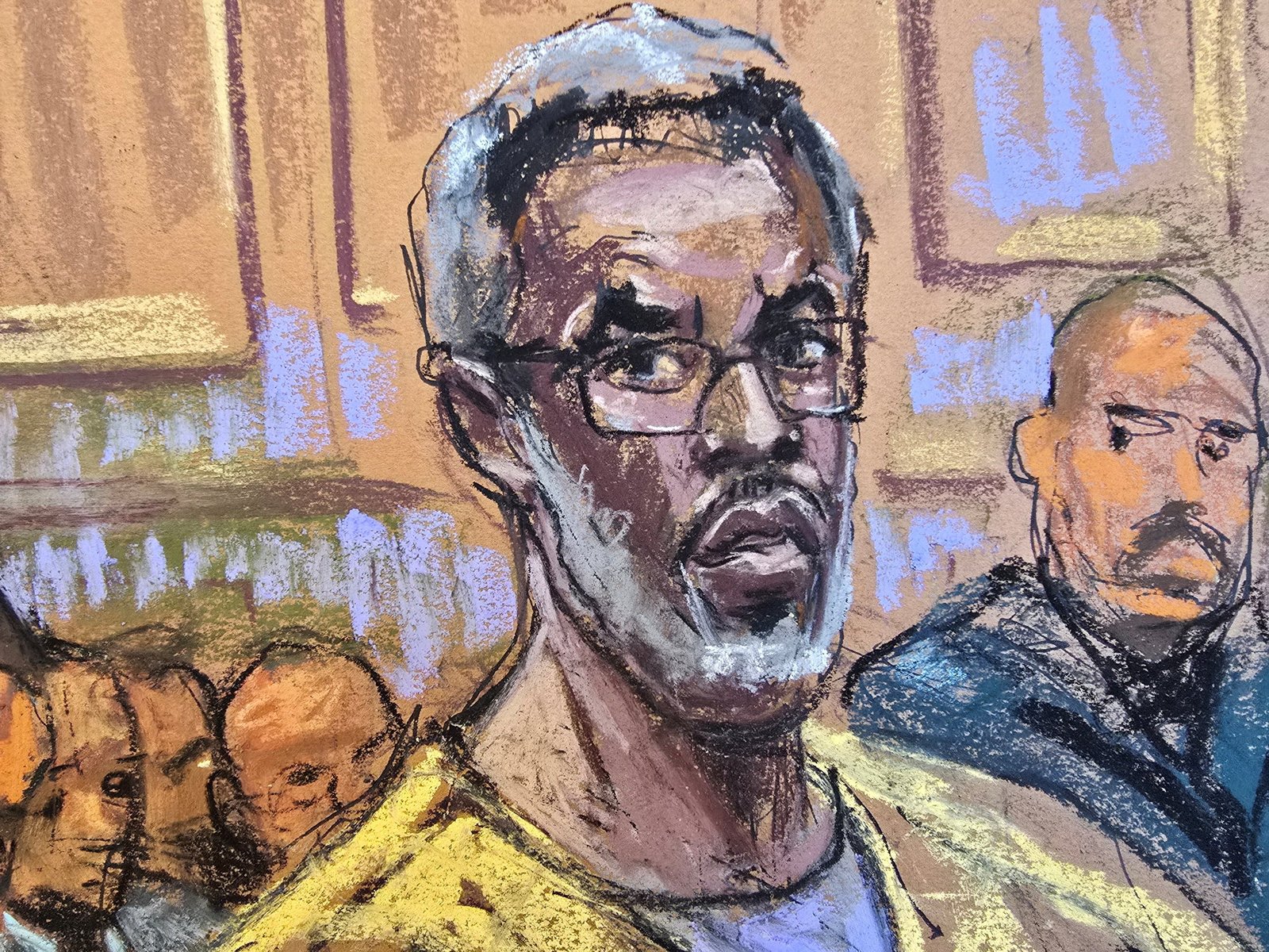 The rapper expected his family that his lawyers argued that he should be given a acquitted or a new test - the requests have refused the judge.