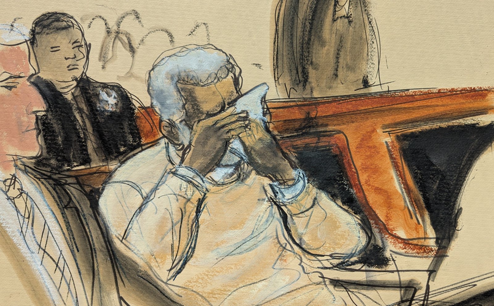 Scene 'Didi' Comombs was sentenced to 50 months in jail on Friday.