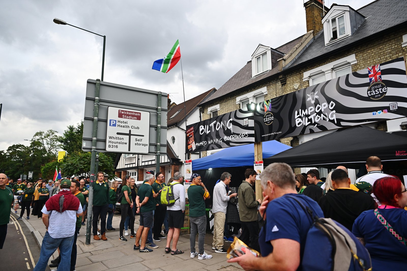 A strong South African appearance around Twickenham will be again clear