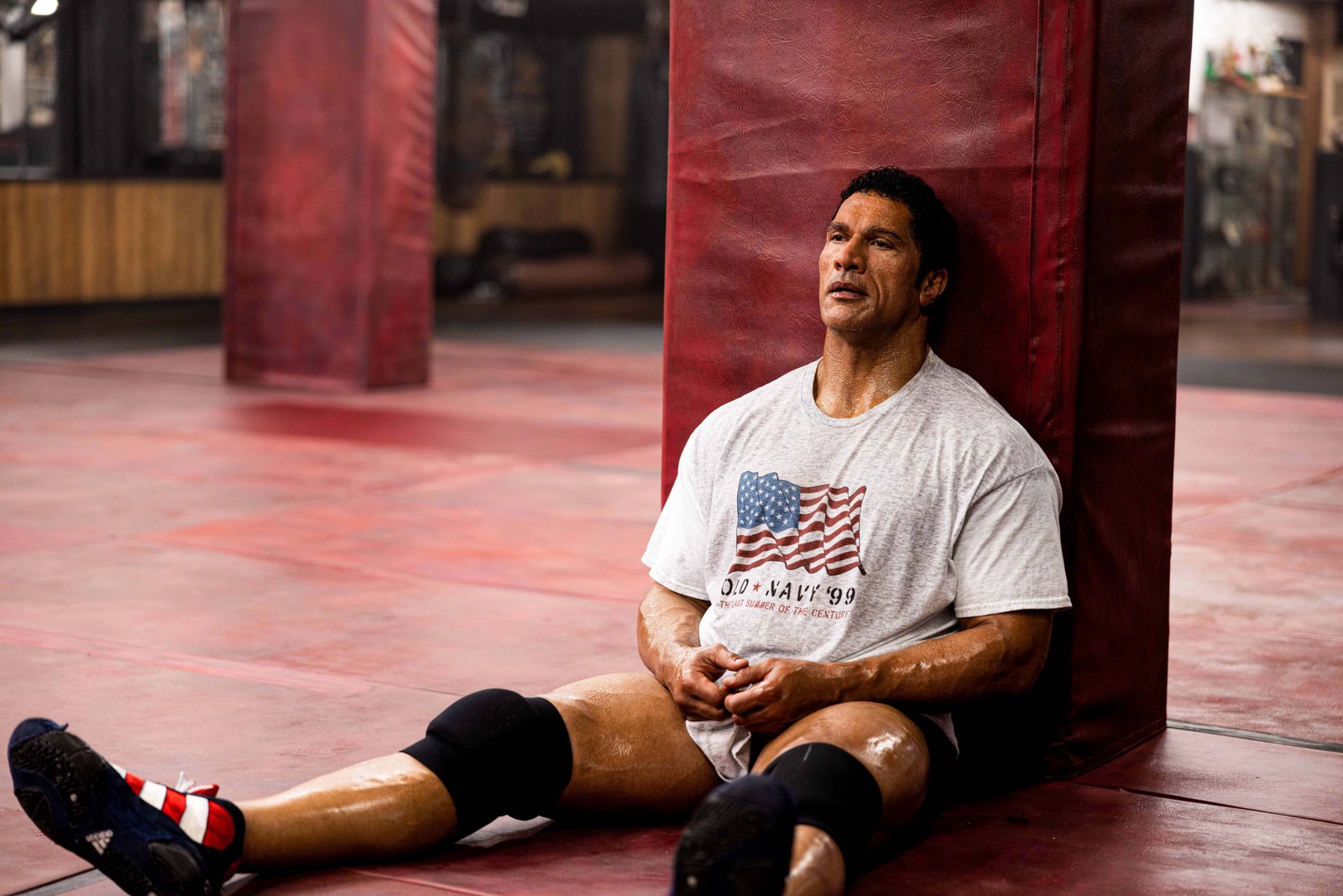 Dwayne Johnson in 'The Smashing Machine'