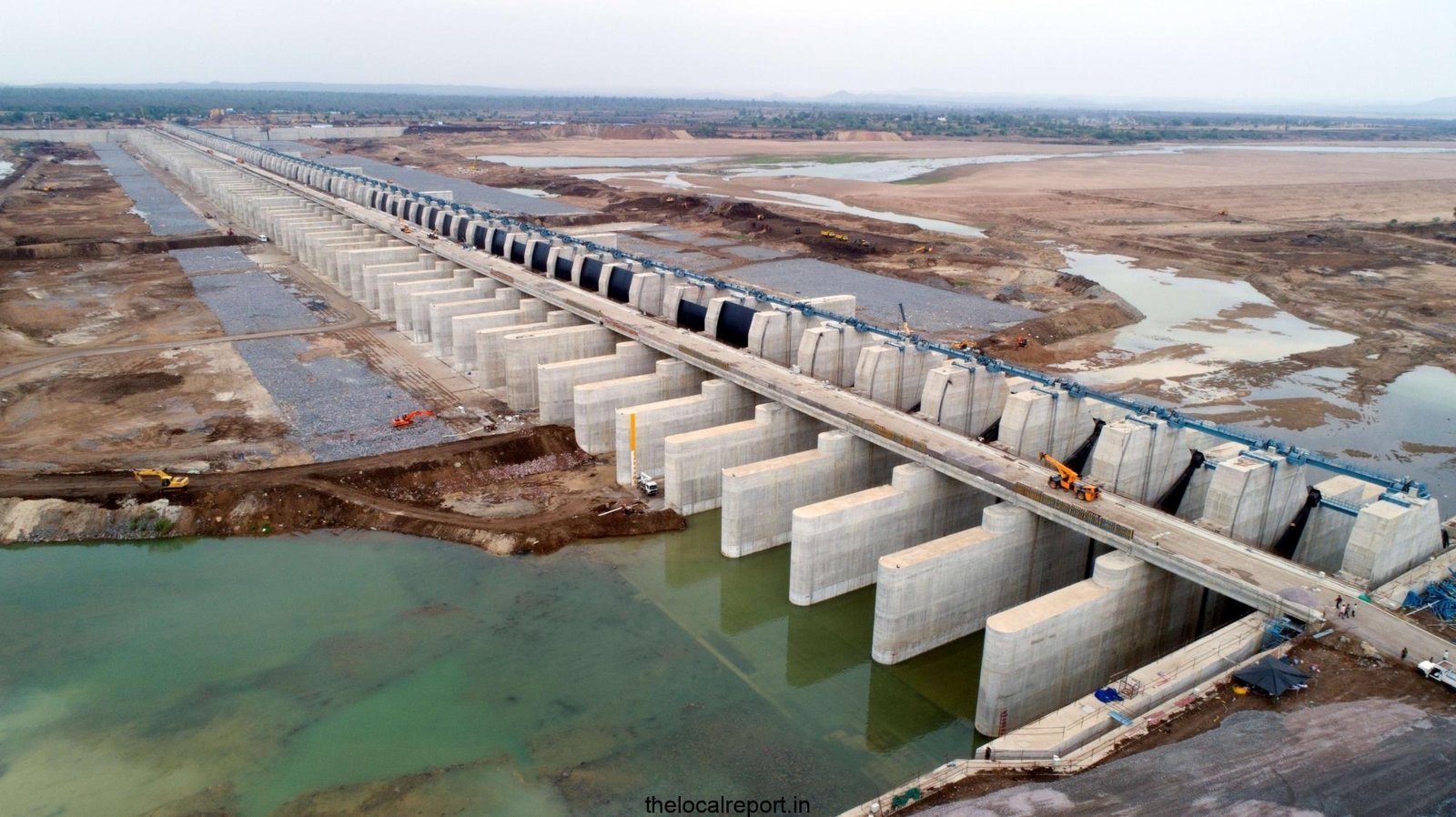 Telangana government takes steps to restore Kaleshwaram barrage