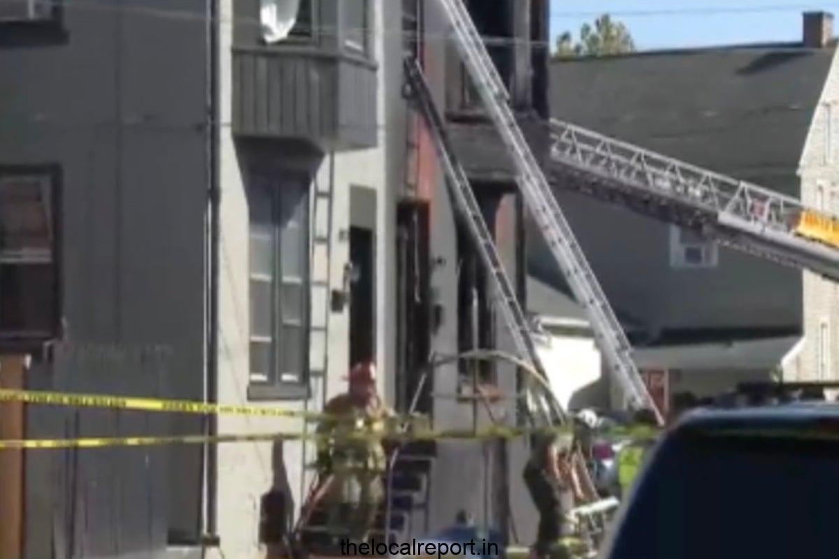 The first respondent for house fire is one of the victims of her 4 -year -old daughter.
