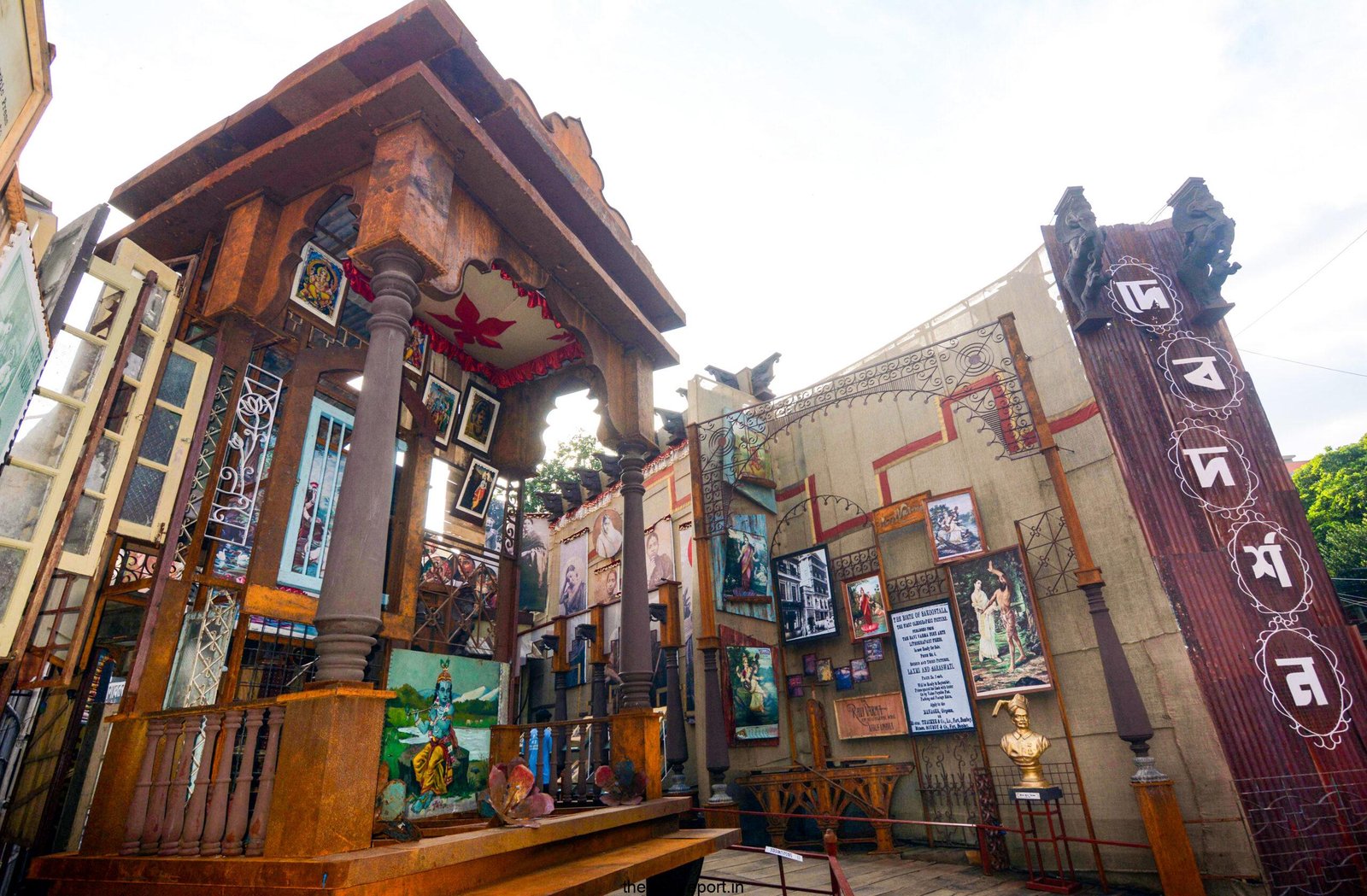 The forecast of Met Office in Kolkata on Dashami is likely to disrupt the idol immersion