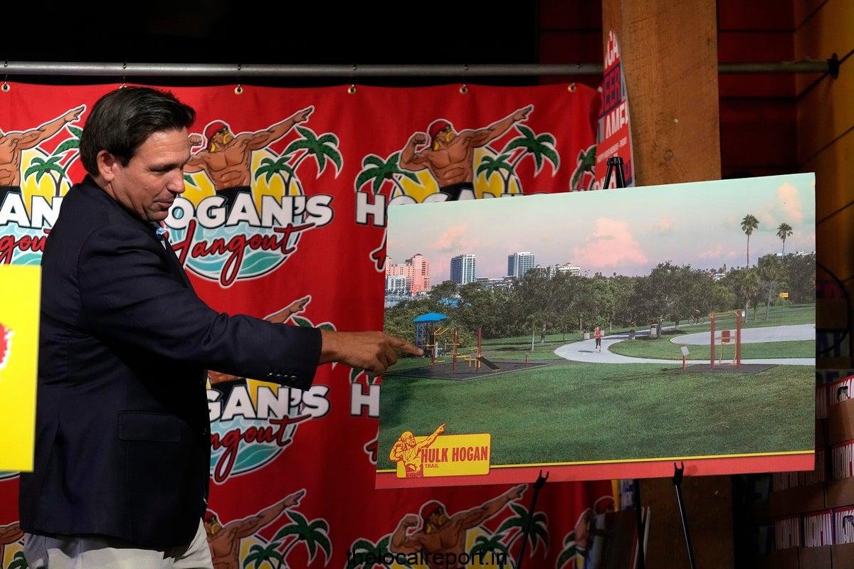 Waterfront trail rejected wrestling legend in memory of legend