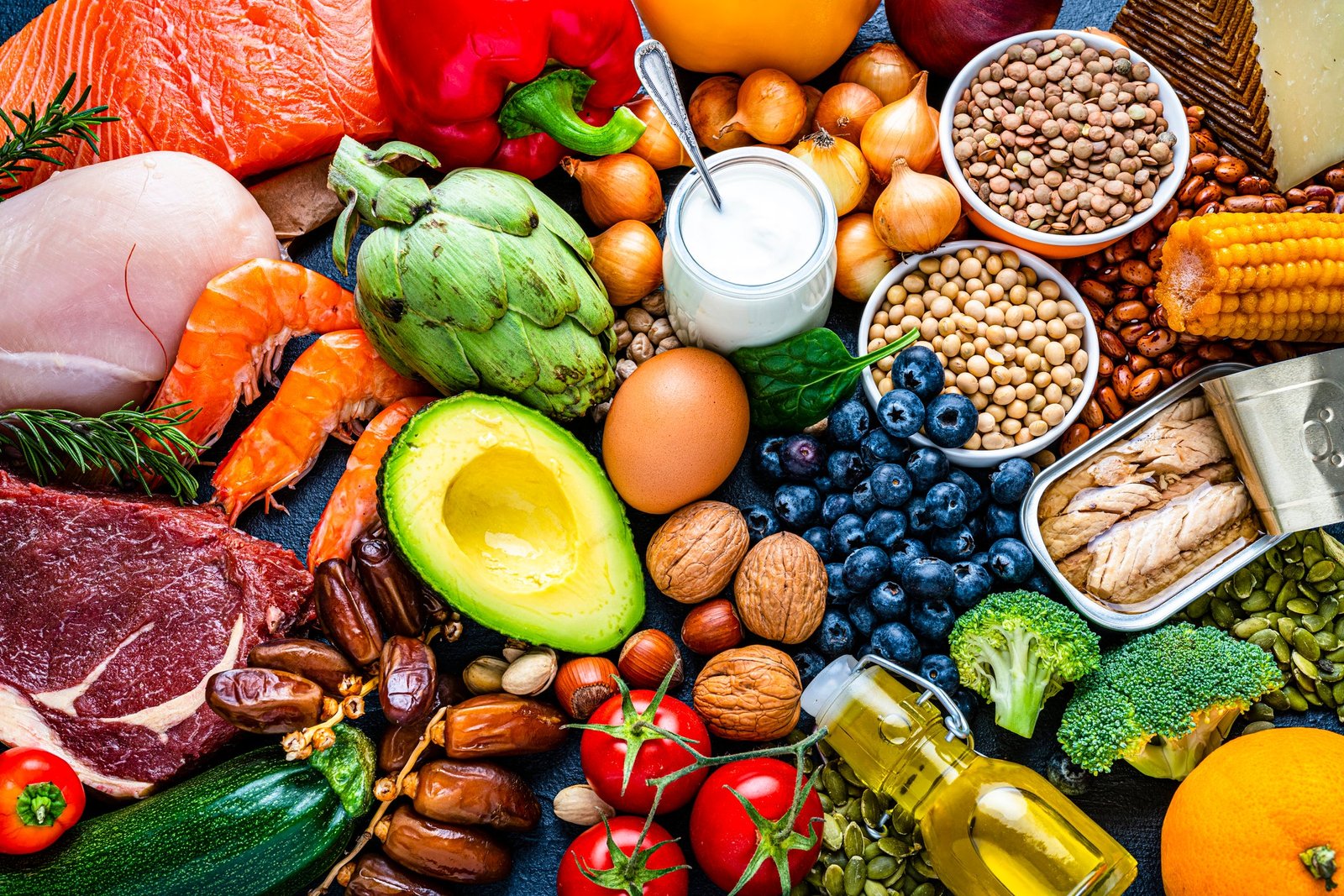 A balanced diet can often improve symptoms