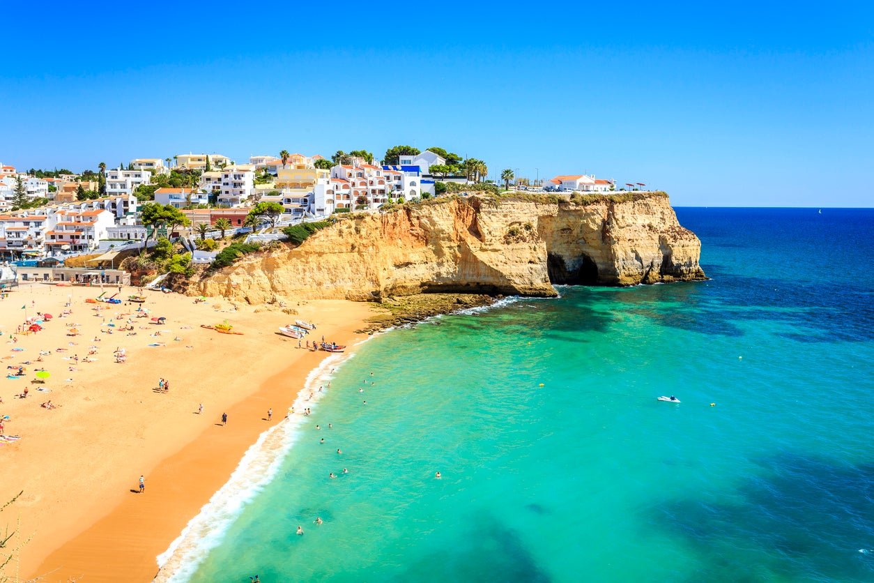 Carvoeiro, Beach in Algarve