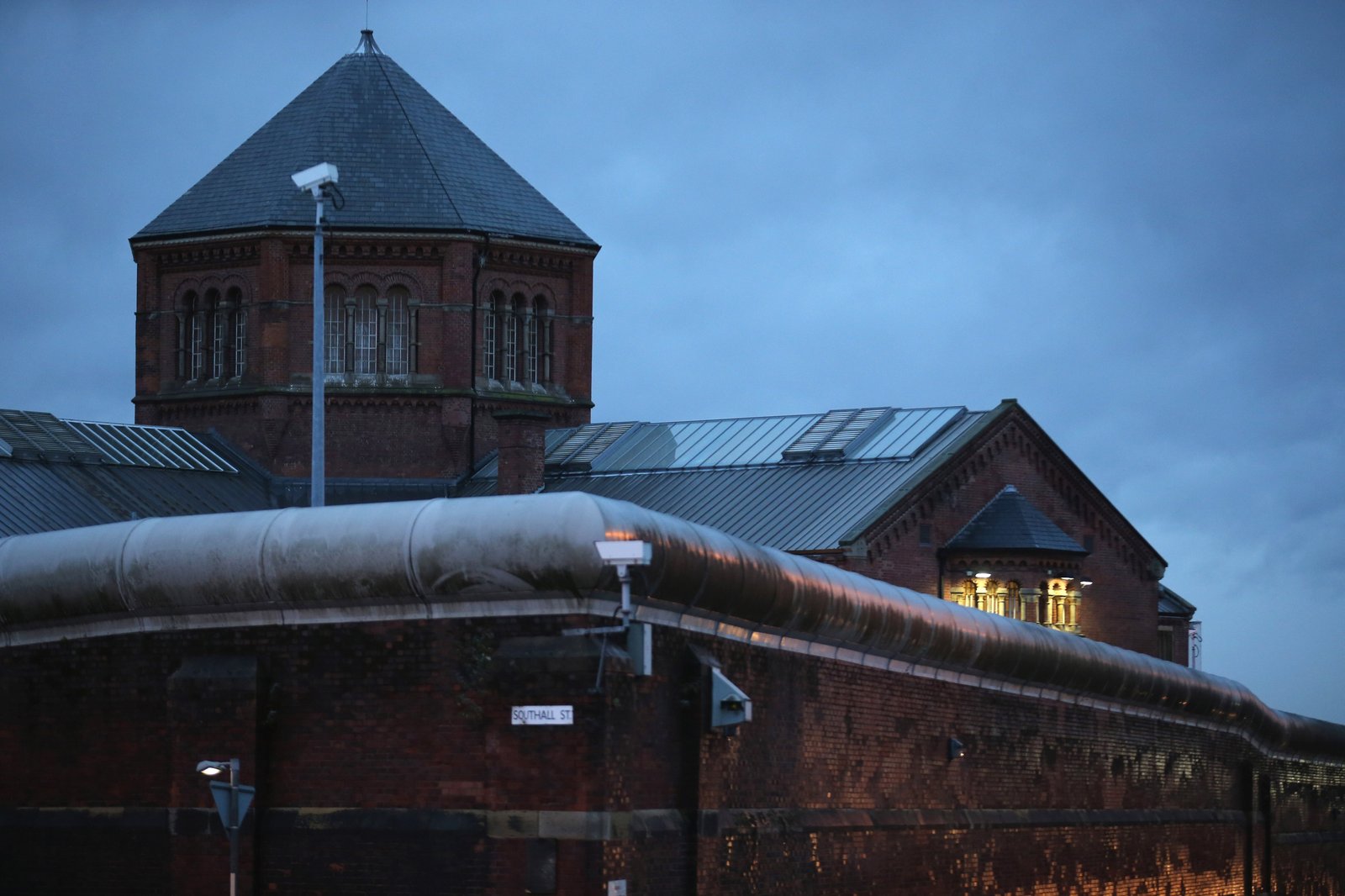 White was being held inside an HMP Manchester before he shifted to the hospital