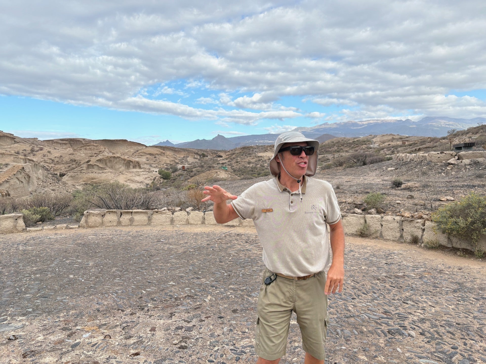 Local guide Arturo takes us through the wild and beautiful terrain of the San Blas Reserve in Tenerife