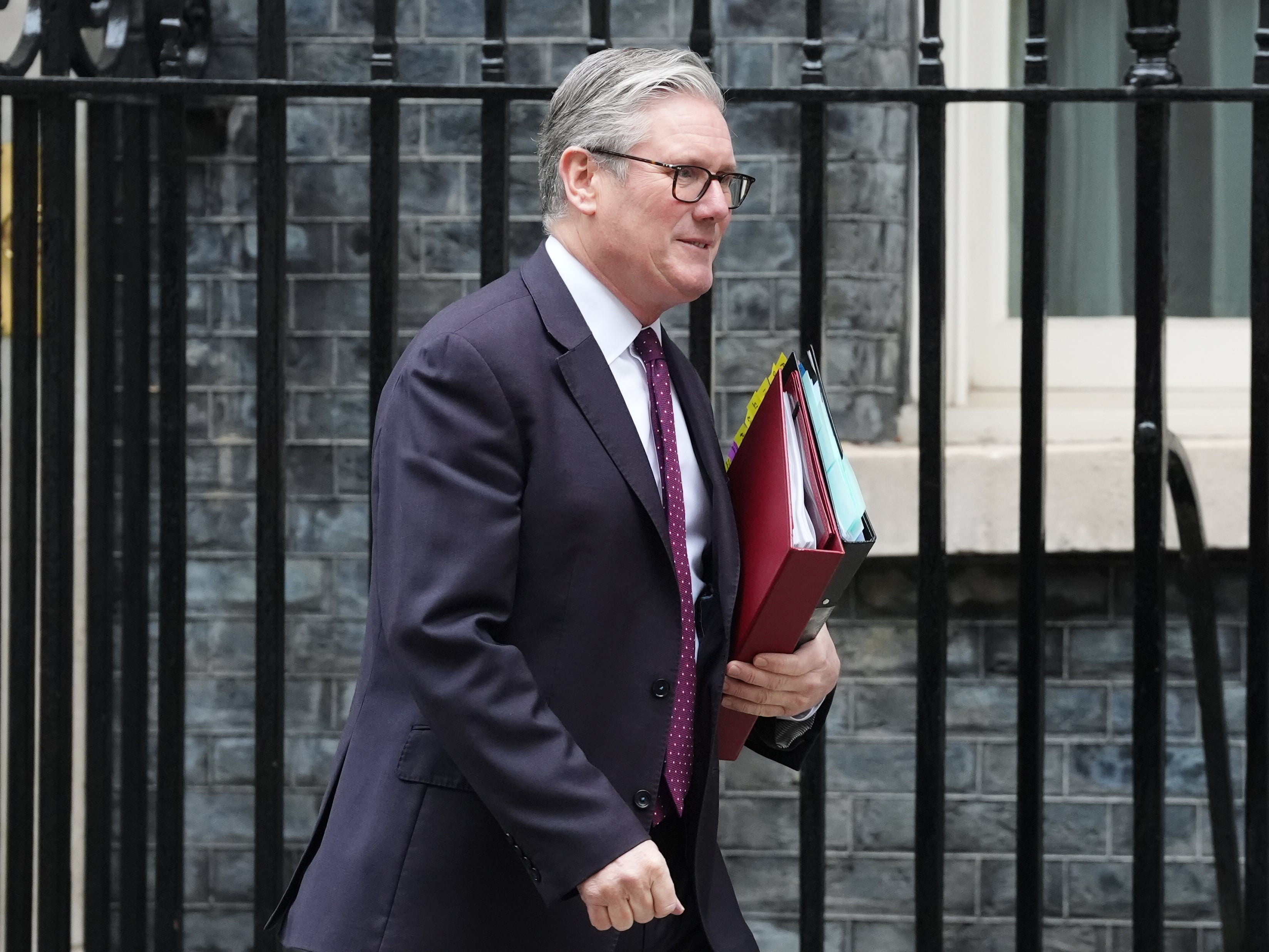 The poll also found Sir Keir to be one of the least popular leaders in the six countries (PA)