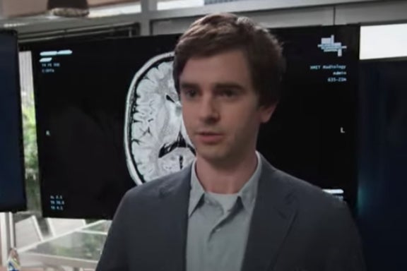 Freddie Highmore in The Good Doctor