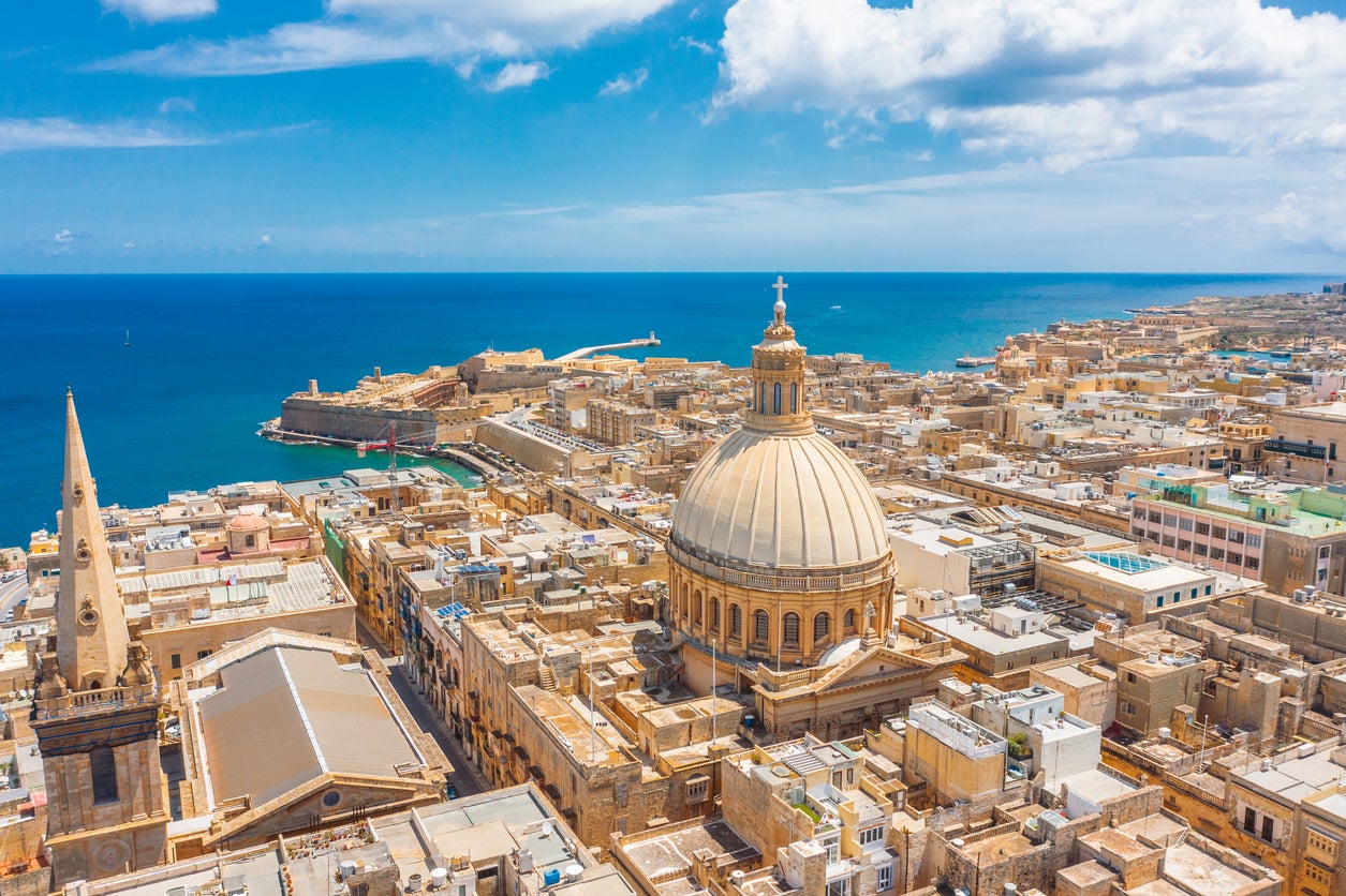 Malta’s capital enjoys mild winter weather