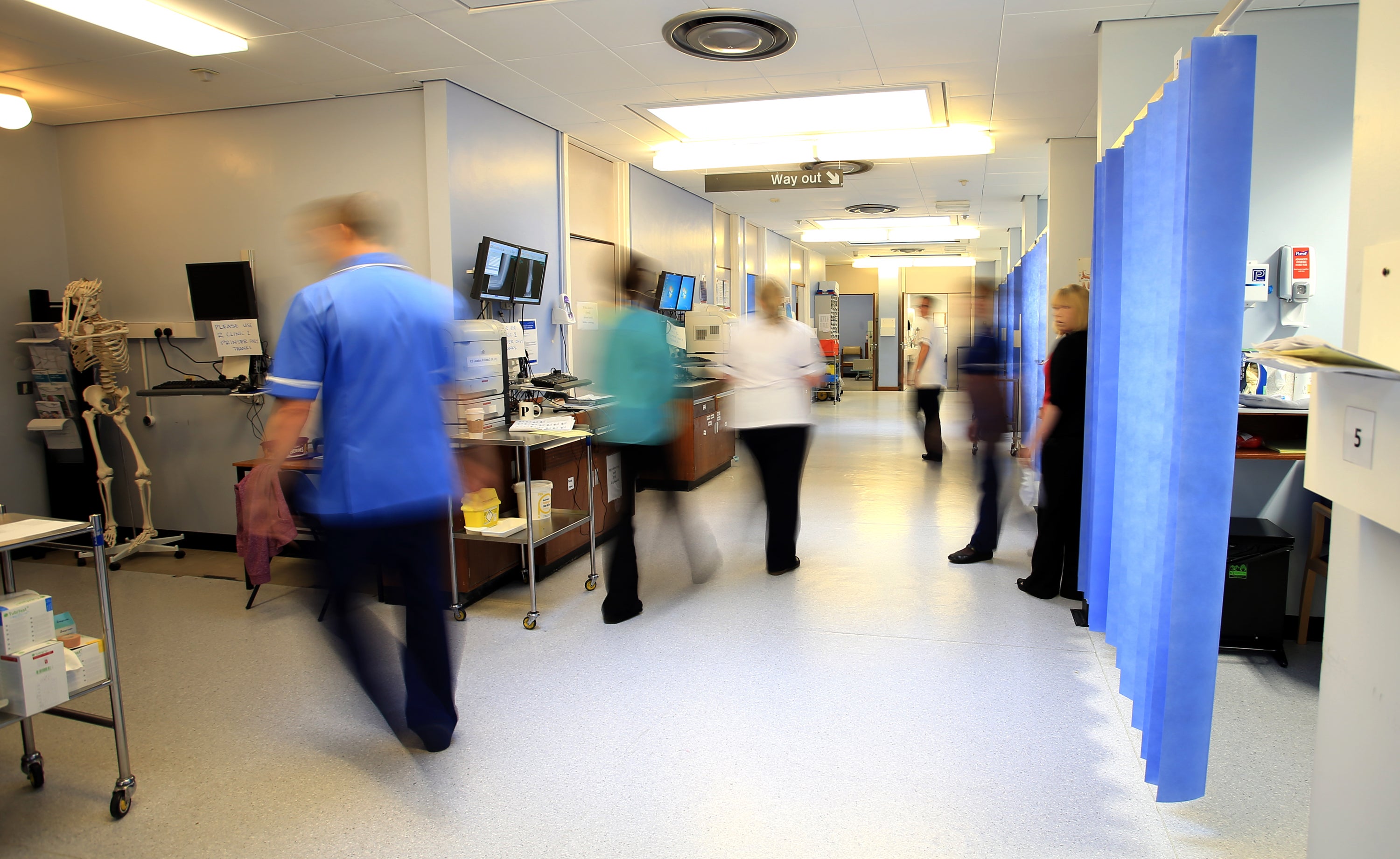 Hospital staff speak of hallway care crisis