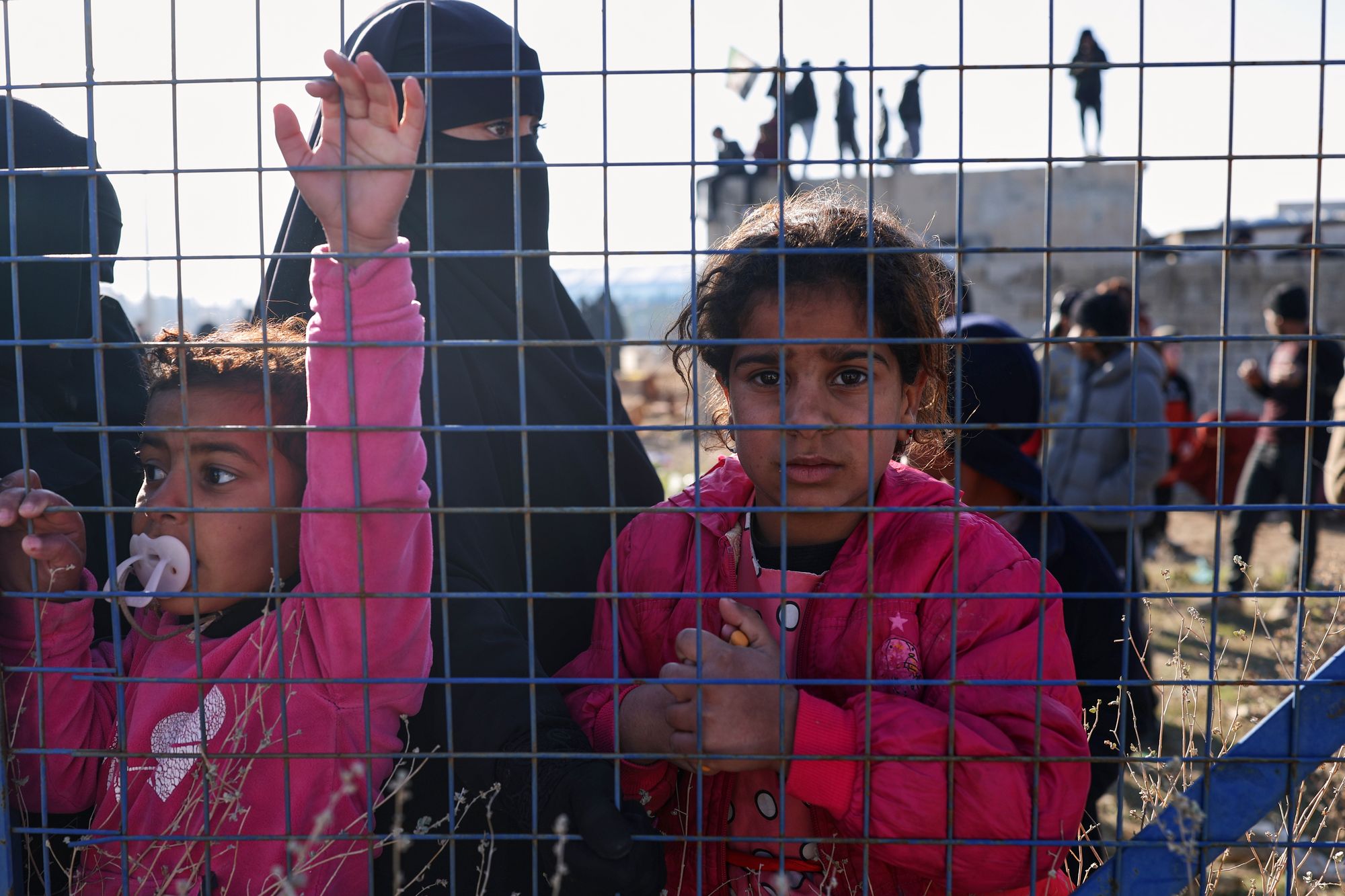 The move comes after Syrian government forces took control of a sprawling camp housing thousands of people, mostly women and children